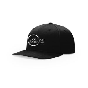 Richardson Mid-Pro Twill Back Trucker Cap with “Conrac Solutions” Logo Embroidered
