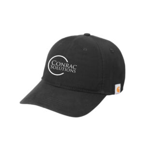 Carhartt® Cotton Canvas Cap with “Conrac Solutions” Logo Embroidered